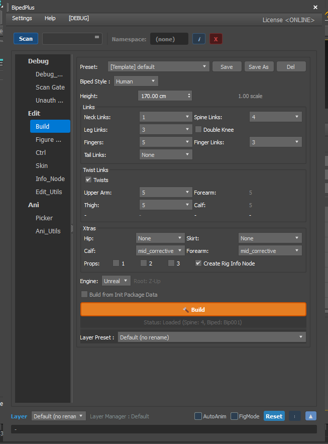 Build panel