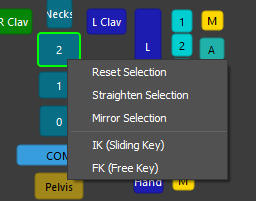 Picker context menu