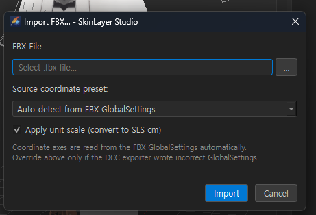 Import FBX