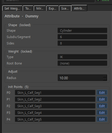 Attribute · Dummy