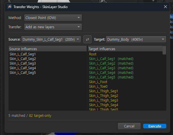 Transfer Weights