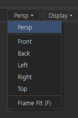 Persp menu